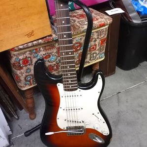 Guitar and amp
